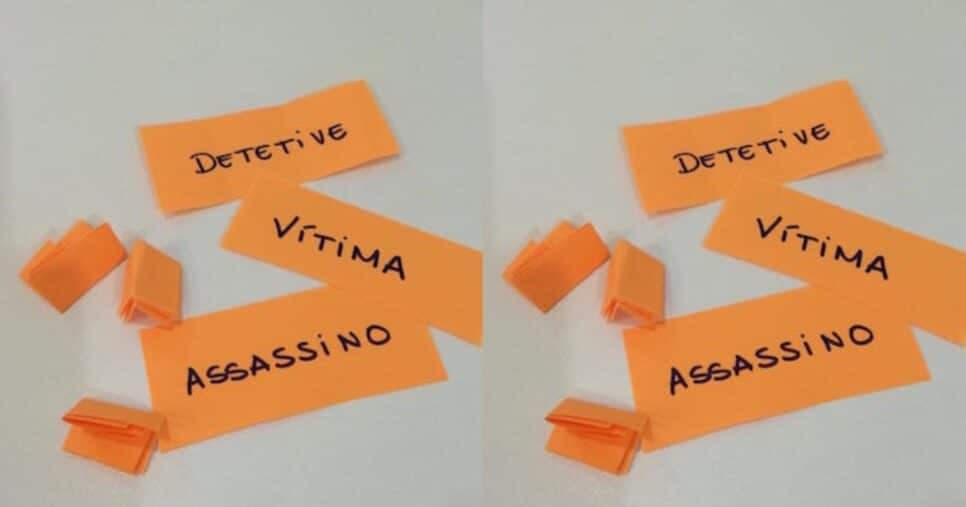 Detetive é uma brincadeira para afastar as crianças das telas - Foto: Montagem
