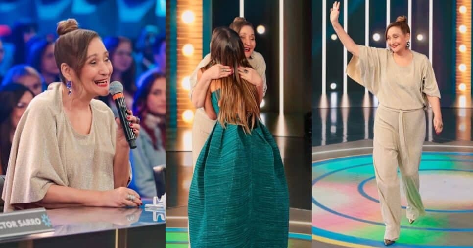 Sonia Abrão é homenageada no “Programa Silvio Santos com Patricia Abravanel” e se emociona