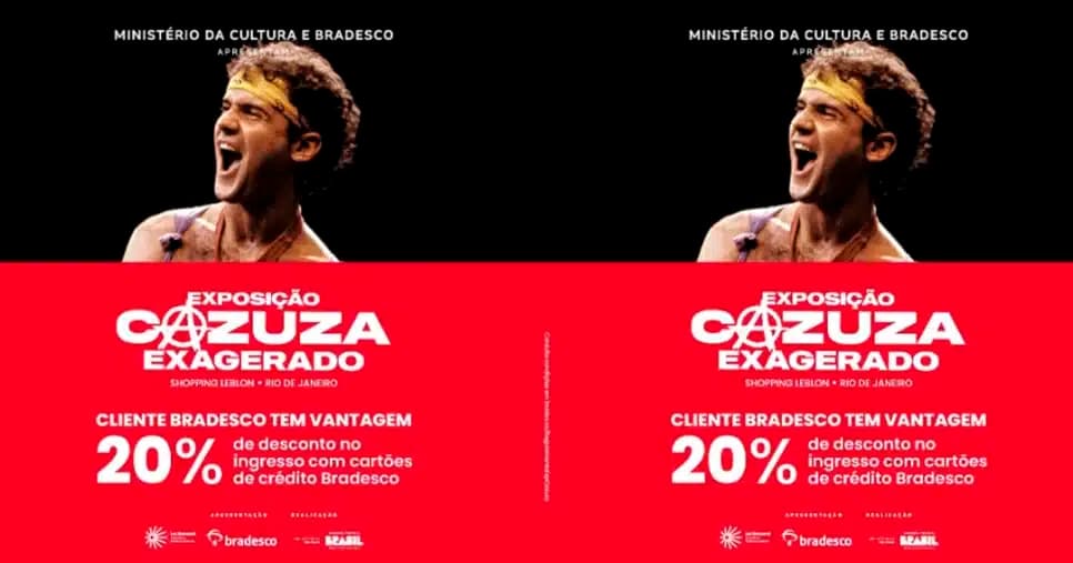Exposição CAZUZA - Bradesco  (Foto: Reprodução) 
