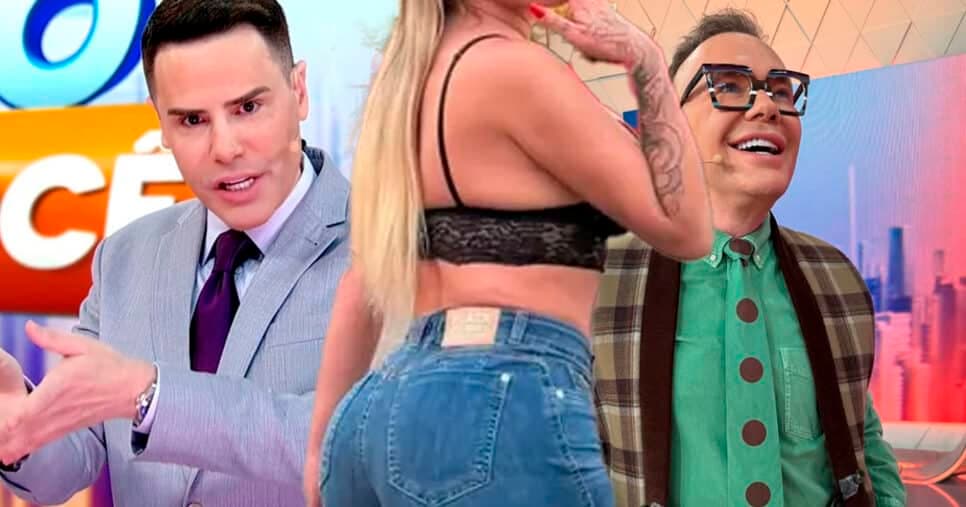 "Vai te catar": Felipeh Campos detona famosa no Alô Você e Bacci toma atitude ao vivo