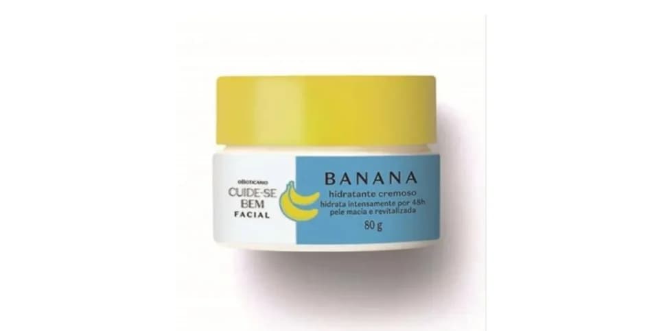Hidratante Cremoso Facial  Feira Banana (Foto: Boticário)
