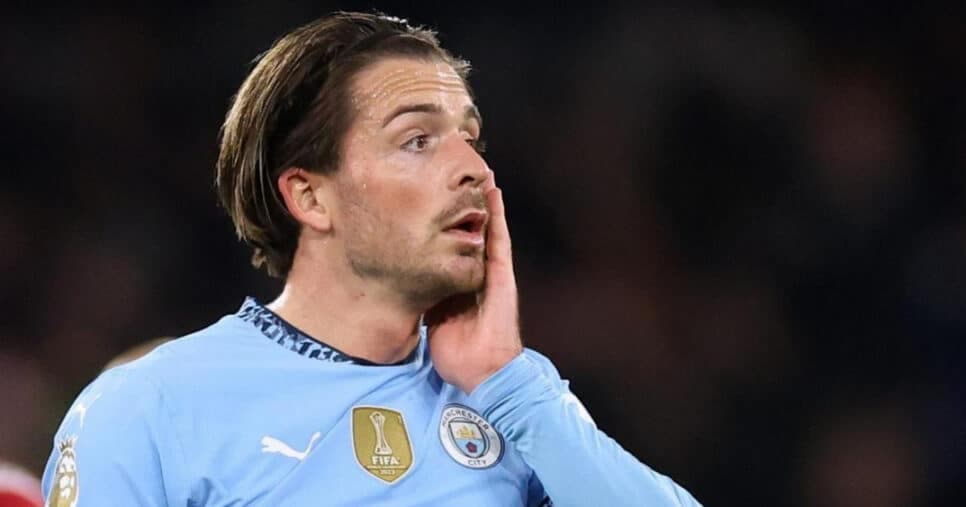 R$744M e adeus: Guardiola confirma saída de Jack Grealish no Manchester City