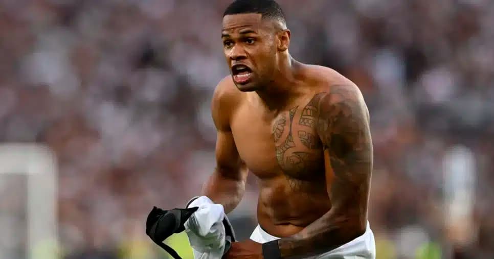 Jogador Júnior Santos (Foto: Reprodução)