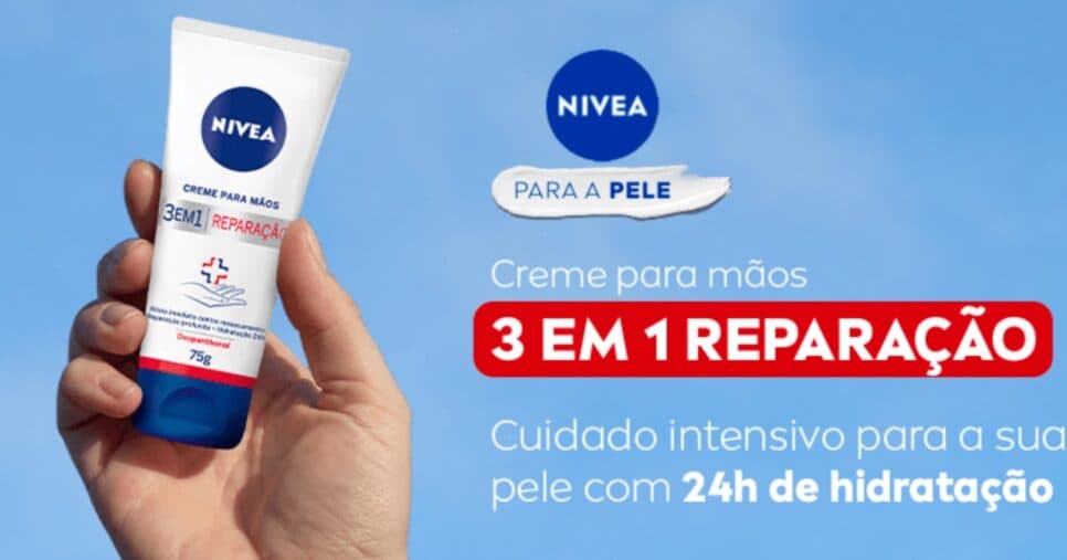 Nivea 3 em 1 Reparação Nivea 3 em 1 Reparação