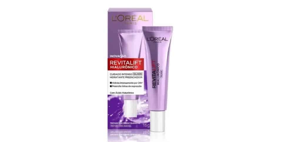 Revitalift Hialurônico Cuidado Intenso Olhos (Foto: Reprodução / Internet) 