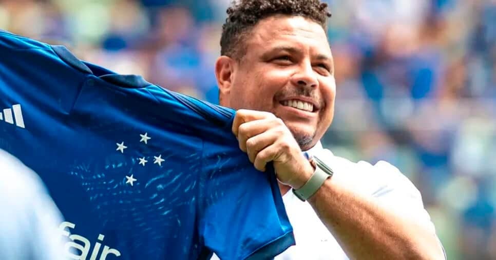 R$324M: Globo Esporte confirma maior contrato da história de Ronaldo por SAF após venda do Cruzeiro