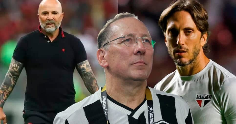 Sampaoli, Zubeldía e mais: Jornal da Globo confirma escolha de Textor para novo treinador do Botafogo