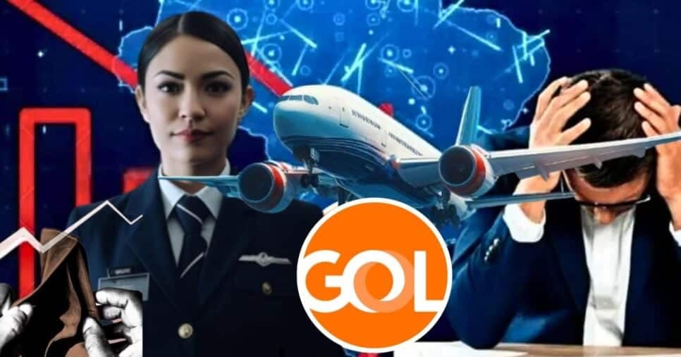 Companhia aérea popular como a Gol declara falência e cancela todos os voos