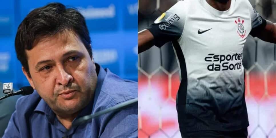 Pra jogar com Cuellar: Guerra libera PIX e arranca craque do Corinthians ao Grêmio