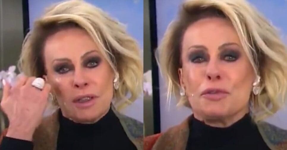 A notícia mais difícil da vida de Ana Maria que a fez chorar na TV: "Perdendo"