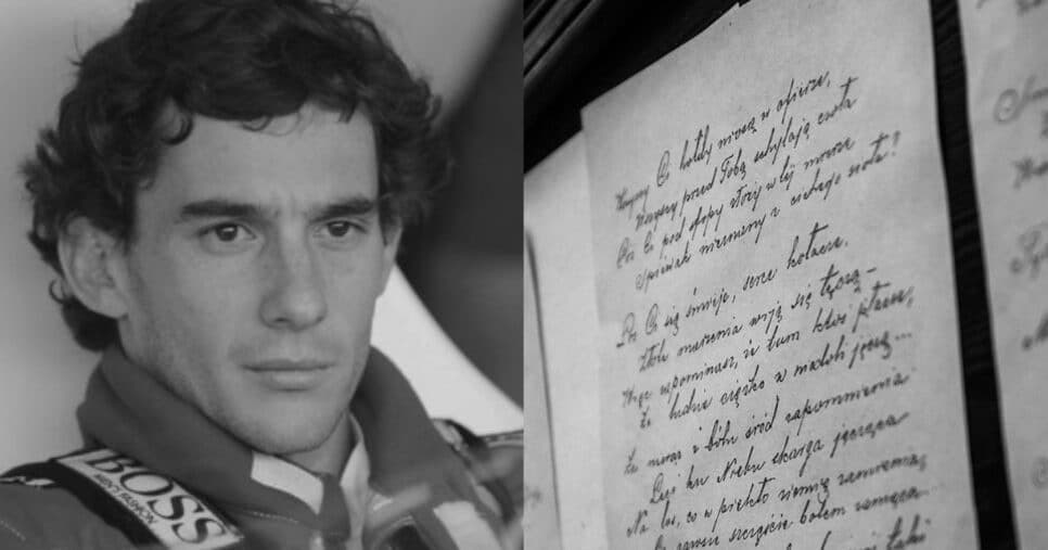 “Meus erros”: Ayrton Senna ressurge em 2ª carta psicografada e expõe segredo de arrepiar