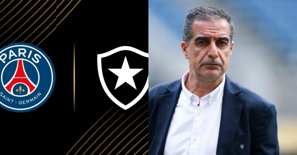 Textor imparável: Botafogo atropela PSG e joia de R$568M é novo reforço de Renato Paiva hoje 17/6
