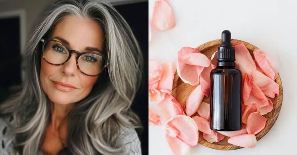 2 óleos naturais para ter o cabelo branco impecável e rejuvenescer a aparência
