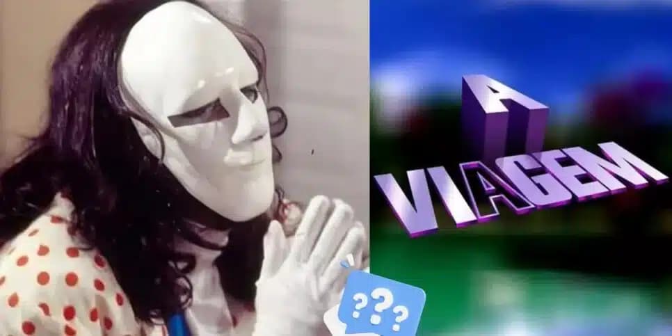 O Mascarado é um personagem icônico da novela A Viagem (Foto: Reprodução / Globo)
