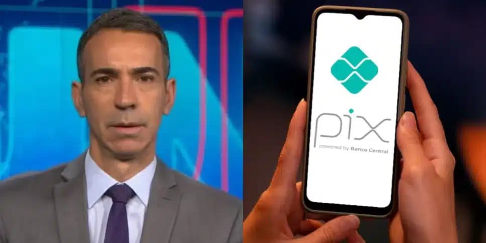 César Tralli paralisa JN com notícia às pressas sobre o PIX e alerta geral nos bancos: “Começou”
