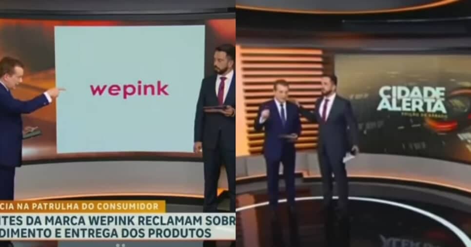 Celso Russomanno, no Cidade Alerta, fala sobre Wepink de Virginia Fonseca (Foto: reprodução/Montagem TV Foco)
