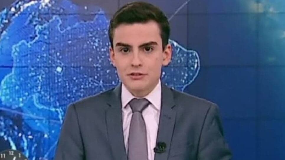 Dudu Camargo foi âncora do Primeiro Impacto (Foto: Reprodução/ SBT)