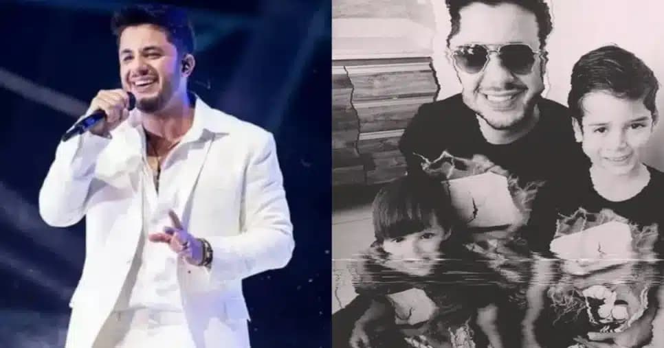 Filhos de Cristiano Araújo desabam em primeira aparição na TV após acidente: "Muito triste"