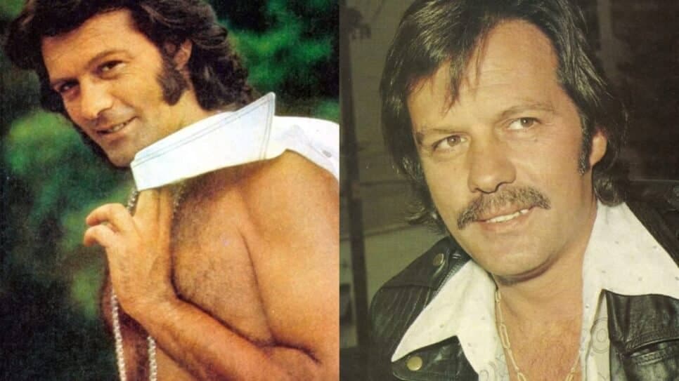 O galã em seus tempos áureos (Foto: Reprodução/ Internet/ Montagem) O galã em seus tempos áureos (Foto: Reprodução/ Internet/ Montagem)