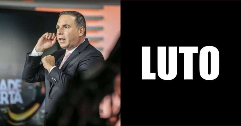 “Uma tristeza profunda”: Gottino, ao vivo, paralisa jornal da Record e expõe corpo de cantor encontrado morto