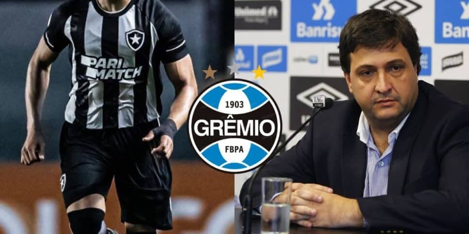 R$ 37M e Textor ciente: Guerra libera PIX por joia do Botafogo para salvar Mano Menezes no Grêmio