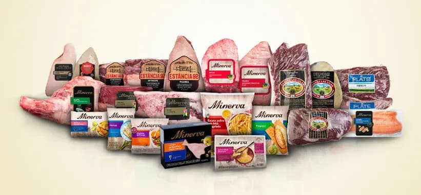 Minerva Foods é uma das marcas mais renomadas do mercado (Foto Reprodução/Compre Rural)