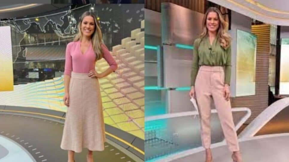 Discreta: Jacqueline Brazil, do JH, vive relação com colega da Globo há anos
