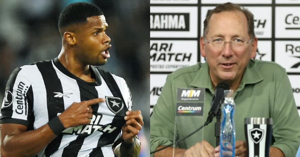 John Textor tem veredito sobre retorno triunfal de Júnior Santos no Botafogo