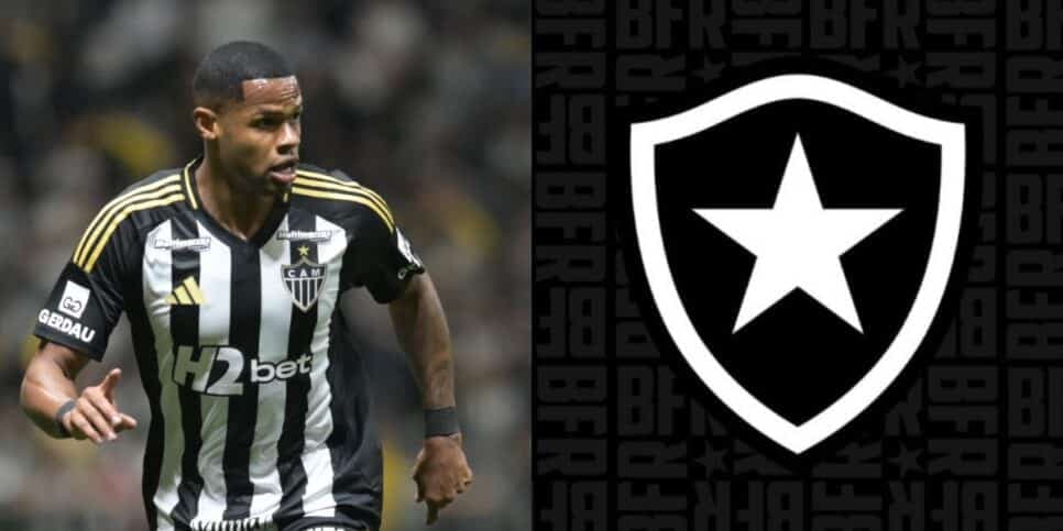 Textor ciente: Contratação de Júnior Santos, do Atlético-MG, ao Botafogo tem desfecho confirmado em 2025