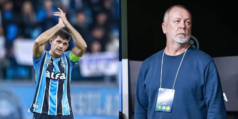 Kannemann, Edenilson e mais seis: Mano Menezes chora com debandada no Grêmio