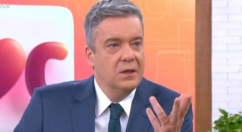 Kovalick emocionado no Mais Você, em 2021 (Foto: Reprodução/ Globo)