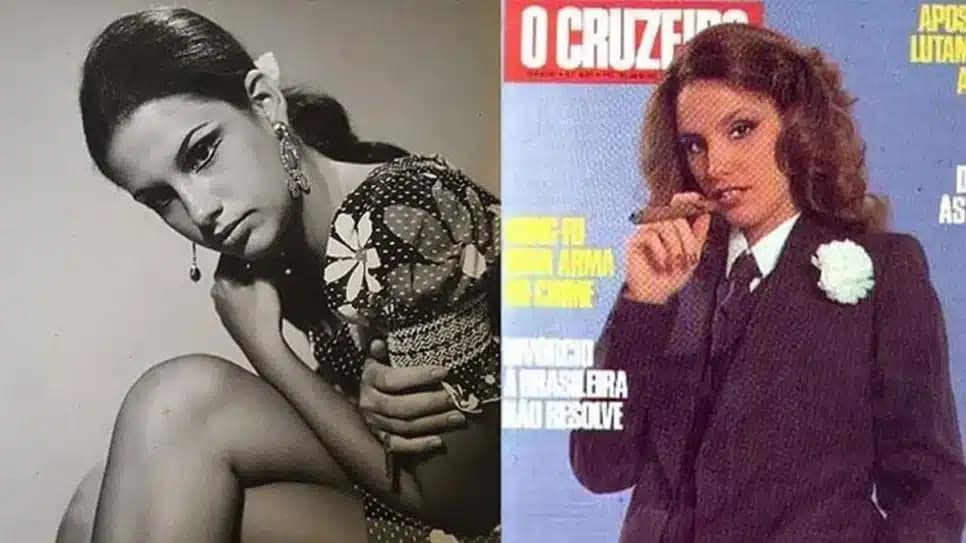 Leila Cravo no auge da fama (Foto: Reprodução/ Internet/ Montagem)