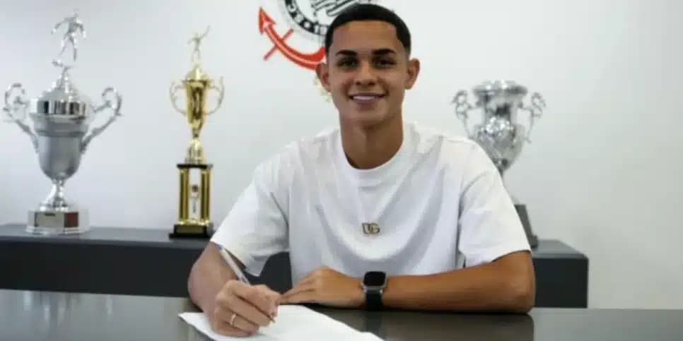 Luiz Gustavo Bahia chamou a atenção de Dorival Jr (Reprodução: Instagram)