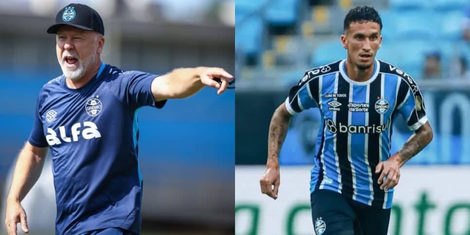 R$4.2M: Dodi está fora no Grêmio para o choro de Mano Menezes