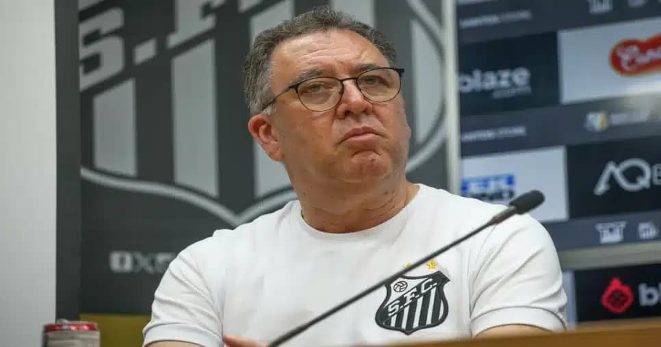 Marcelo Teixeira confirmou a saída de Léo Godoy (Reprodução: Raul Baretta)