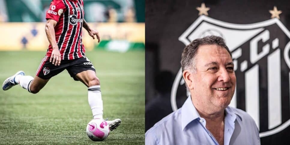 Rasteira no São Paulo: Teixeira libera PIX pra ter craque de R$ 12M no Santos pra jogar com Neymar