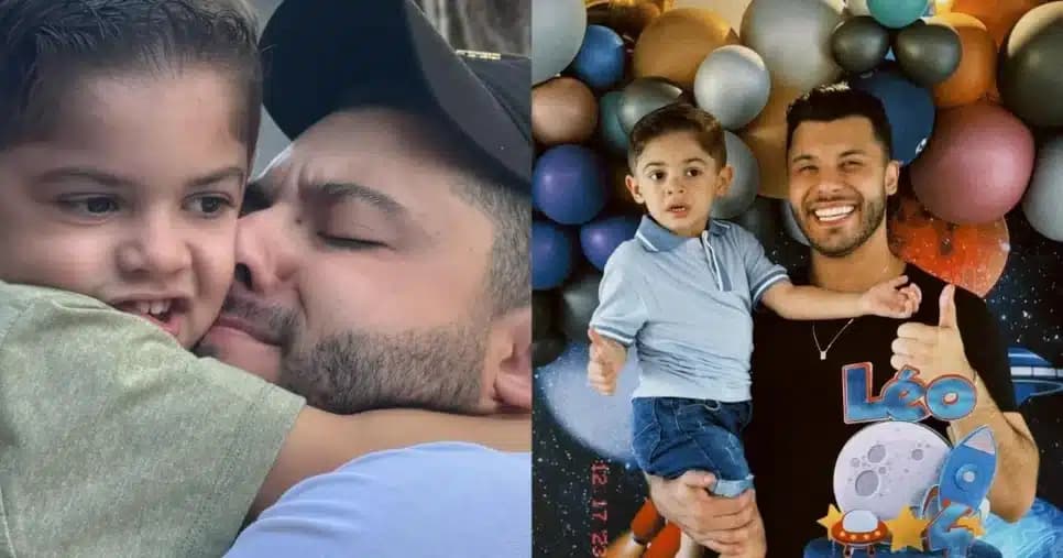 É guerra: Murilo Huff entra na Justiça e exige guarda do filho com Marília Mendonça, que mora com avó
