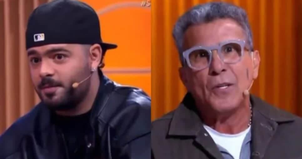 Pedro Sampaio tem climão com Eri Johnson no SBT e expõe decepção com ator por menosprezo: “Você”