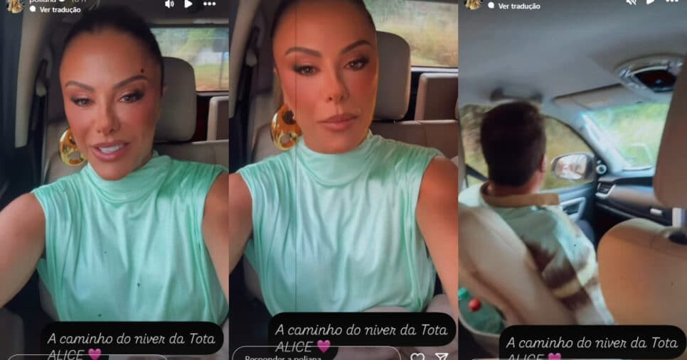 Poliana Rocha fala sobre festa feita por Virginia para a neta (Foto: Reprodução/Montagem TV Foco) Poliana Rocha fala sobre festa feita por Virginia para a neta (Foto: Reprodução/Montagem TV Foco)
