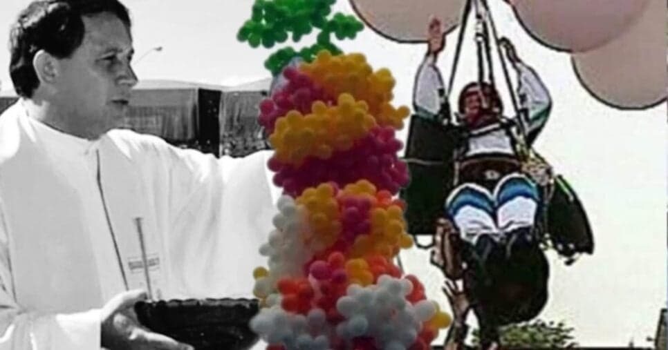 "Misericórdia": Carta psicografada do Padre do Balão revela o que realmente aconteceu com ele