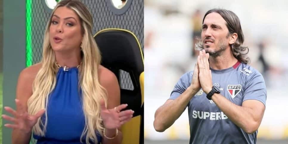 Renata Fan interrompe Jogo Aberto com desfecho de Zubeldía no São Paulo após 1 ano