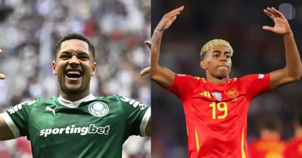 Vitor Roque ganha em 4 meses no Palmeiras o que Yamal recebe em uma semana no Barcelona