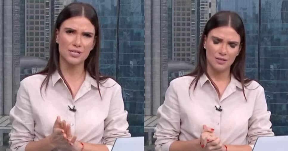 Sabina Simonato deixa vazar o que não devia na Globo e Scheuer intervém: “Me ajuda”