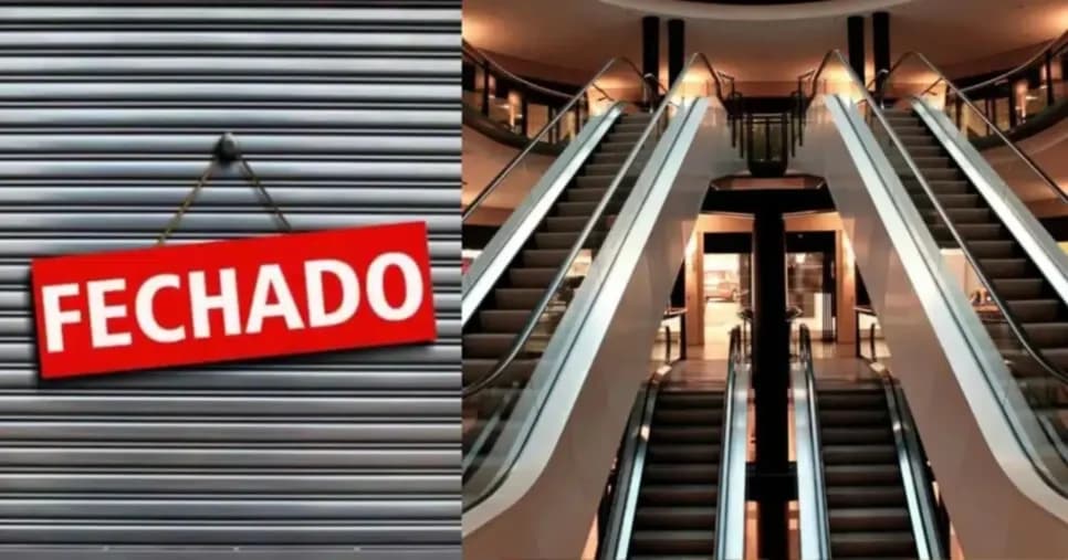 Fim de rede varejista em todos os shoppings do Brasil abala clientes
