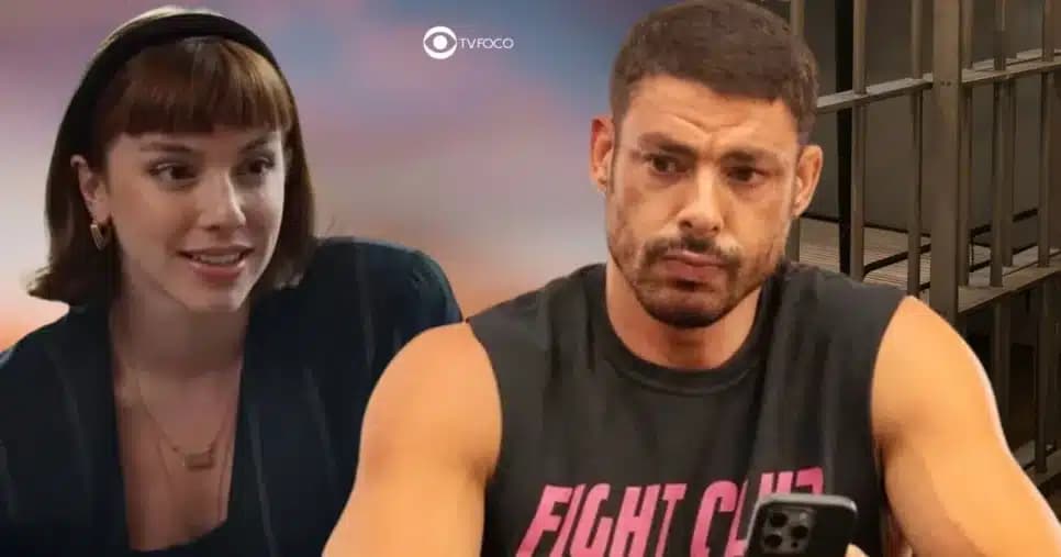 Novo amor de Solange e César cai em golpe e é preso em Vale Tudo