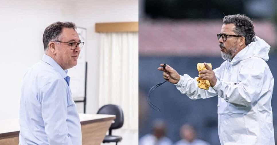 Cleber Xavier peita Teixeira e crava expulsão de joia de R$ 16M no Santos