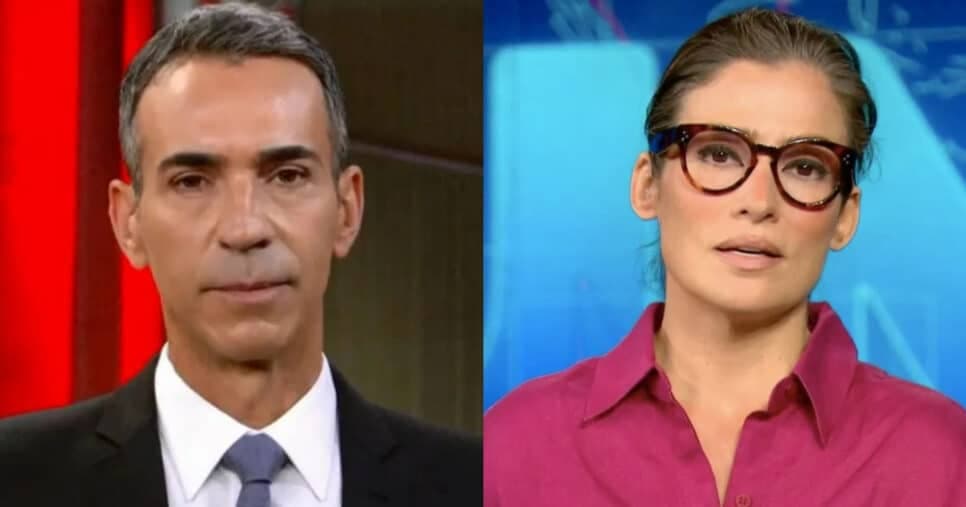 Tralli surge em bastidores com Renata Vasconcellos e expõe passado: “Delícia”