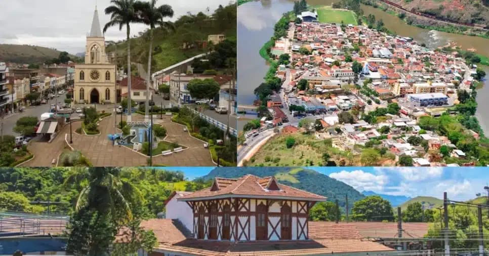 Natividade, Comendador Levy Gasparian e Japeri (Foto Reprodução/Montagem/Google Fotos)