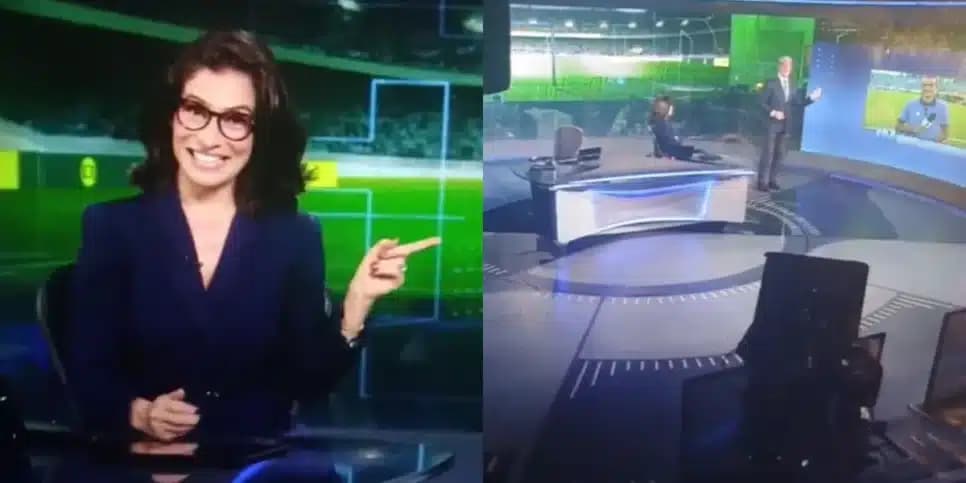 Ao vivo, Bonner corta fala de Renata Vasconcellos, é rebatido por jornalista e fica constrangido: “Desculpa”