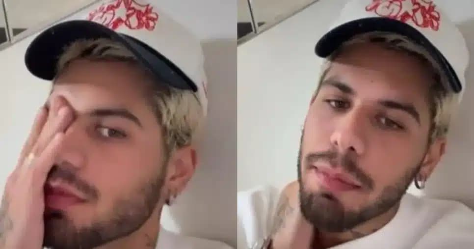 Zé Felipe age na surdina, surge em nova casa após fim com Virginia e revela: “Eu estava”